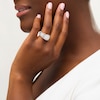 Thumbnail Image 2 of 3 CT. T.W. Composite Diamond Channel Shank Engagement Ring in 14K White Gold