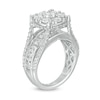 3 CT. T.W. Composite Diamond Channel Shank Engagement Ring in 14K White Gold
