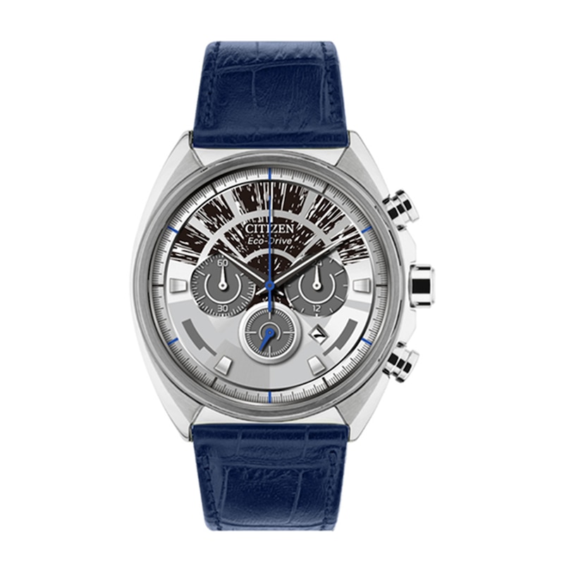 Men's Citizen Eco-Drive® Star Wars™ Millennium Falcon™ Strap Watch with Silver-Tone Dial (Model: CA4281-00W)