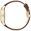 Thumbnail Image 2 of Men's Citizen Eco-Drive® Corso 18K Gold Plate Strap Watch with Champagne Dial (Model: AW0092-07Q)