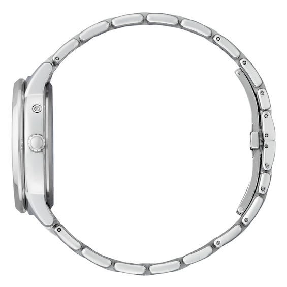 Ladies' Citizen Eco-DriveÂ® Calendrier Diamond Accent Chronograph Watch with Mother-of-Pearl Dial (Model: Fd0000-52N)