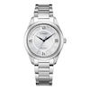 Thumbnail Image 1 of Ladies' Citizen Eco-Drive® Fiore Diamond Accent Watch with Silver-Tone Dial (Model: EM0870-58A)