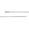 Thumbnail Image 3 of Multi-Shape Lab-Created White Sapphire Scatter Bib Necklace in Sterling Silver