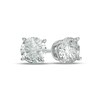 Thumbnail Image 1 of 1-1/5 CT. T.W. Diamond Solitaire Stud Earrings in 14K White Gold (I/I2)