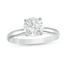 Thumbnail Image 1 of 1-1/5 CT. Certified Diamond Solitaire Engagement Ring in 14K White Gold (I/I2)