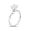 Thumbnail Image 2 of 1-1/5 CT. Certified Diamond Solitaire Engagement Ring in 14K White Gold (I/I2)