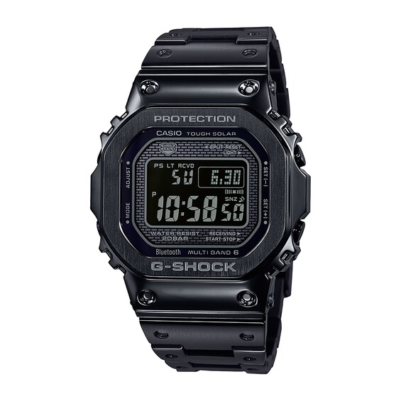 Men's Casio G-Shock Classic Black Watch with Octagonal Black Dial (Model: GMWB5000GD-1) Men's Casio G-Shock Classic Black Watch with Octagonal Black Dial (Model: GMWB5000GD-1)