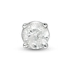 Thumbnail Image 1 of 1/5 CT. Diamond Solitaire Single Stud Earring in 14K White Gold (I/I2)