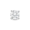 Thumbnail Image 1 of 1/4 CT. Diamond Solitaire Single Stud Earring in 14K White Gold (I/I2)