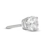 Thumbnail Image 3 of 1/2 CT. Diamond Solitaire Single Stud Earring in 14K White Gold (I/I2)