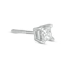 Thumbnail Image 3 of 1/5 CT. Princess-Cut Diamond Solitaire Single Stud Earring in 14K White Gold (I/I2)