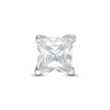 Thumbnail Image 1 of 1/2 CT. Princess-Cut Diamond Solitaire Single Stud Earring in 14K White Gold (I/I2)