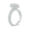 Thumbnail Image 2 of 1 CT. T.W. Composite Marquise Diamond Bridal Set in 10K White Gold