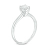 Thumbnail Image 2 of 7/8 CT. Diamond Solitaire Engagement Ring in 14K White Gold (I/I3)