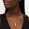 Thumbnail Image 2 of Diamond Accent Infinity Flame Pendant in Sterling Silver