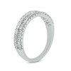 Thumbnail Image 2 of 1/2 CT. T.W. Diamond Double Row Anniversary Band in 10K White Gold