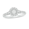 Thumbnail Image 1 of 1/4 CT. T.W. Diamond Frame Promise Ring in 10K White Gold