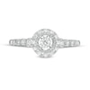 Thumbnail Image 4 of 1/4 CT. T.W. Diamond Frame Promise Ring in 10K White Gold