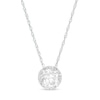 Thumbnail Image 1 of 5/8 CT. Diamond Solitaire Pendant in 10K White Gold (I/I3)
