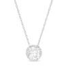 Thumbnail Image 0 of 5/8 CT. Diamond Solitaire Pendant in 10K White Gold (I/I3)