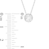 Thumbnail Image 3 of 5/8 CT. Diamond Solitaire Pendant in 10K White Gold (I/I3)