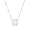 Thumbnail Image 1 of 3/8 CT. Diamond Solitaire Pendant in 10K White Gold (I/I3)