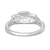 Thumbnail Image 4 of 1/4 CT. T.W. Diamond Past Present Future® Promise Ring in 10K White Gold