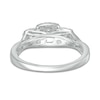 Thumbnail Image 3 of 1/4 CT. T.W. Diamond Past Present Future® Promise Ring in 10K White Gold