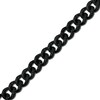 Thumbnail Image 0 of Men's 1 CT. T.W. Black Diamond Curb Chain Bracelet in Solid Sterling Silver with Black Rhodium - 8.0."