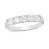 Thumbnail Image 1 of 1/2 CT. T.W. Diamond Five Stone Band in 10K White Gold