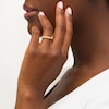 Thumbnail Image 2 of 1/20 CT. T.W. Diamond Art Deco Vintage-Style Band in 10K Gold