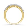 3 CT. T.W. Diamond Double Row Anniversary Ring in 10K Gold