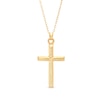 Thumbnail Image 0 of Diamond-Cut Cross Pendant in 10K Gold