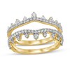 Thumbnail Image 0 of 1/2 CT. T.W. Diamond Double Crown Solitaire Enhancer in 14K Gold