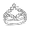 Thumbnail Image 0 of 1 CT. T.W. Diamond Double Crown Solitaire Enhancer in 14K White Gold