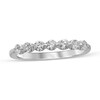 Thumbnail Image 1 of 1/2 CT. T.W. Diamond Seven Stone Anniversary Band in 10K White Gold