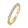 Thumbnail Image 2 of 1/2 CT. T.W. Diamond Seven Stone Anniversary Band in 10K Gold