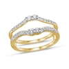 Thumbnail Image 0 of 1/3 CT. T.W. Diamond Contour Solitaire Enhancer in 14K Gold