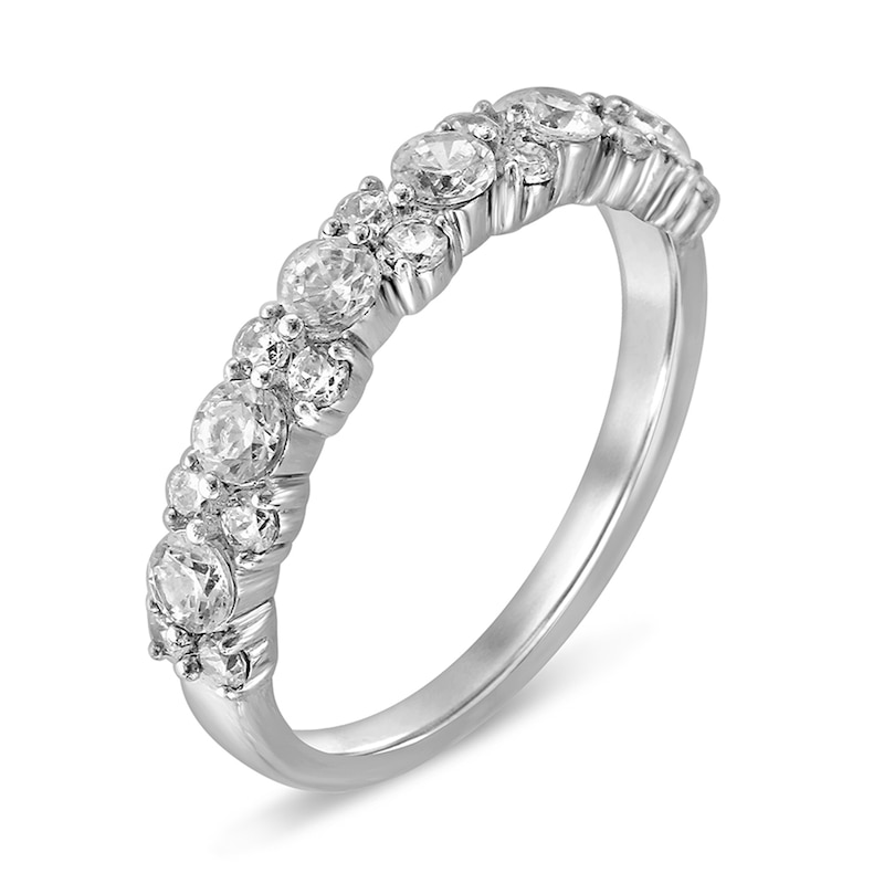 Main Image 2 of 1 CT. T.W. Diamond Anniversary Band in 10K White Gold