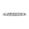 1/8 CT. T.W. Diamond Art Deco Vintage-Style Band in Sterling Silver