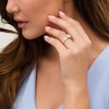 Thumbnail Image 2 of 1-3/4 CT. T.W. Certified Diamond Multi-Row Engagement Ring in 14K White Gold (I/I2)