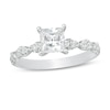 Thumbnail Image 0 of 1-1/3 CT. T.W. Princess-Cut Diamond Engagement Ring in 14K White Gold