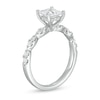 Thumbnail Image 3 of 1-1/3 CT. T.W. Princess-Cut Diamond Engagement Ring in 14K White Gold
