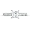 Thumbnail Image 4 of 1-1/3 CT. T.W. Princess-Cut Diamond Engagement Ring in 14K White Gold