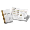 Thumbnail Image 5 of 1 CT. T.W. GIA-Graded Oval Diamond Frame Vintage-Style Engagement Ring in 14K White Gold (I/SI2)