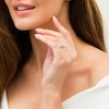 Thumbnail Image 2 of 1-1/4 CT. T.W. GIA-Graded Emerald-Cut Diamond Frame Engagement Ring in 14K White Gold (I/VS2)