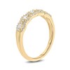 Thumbnail Image 2 of 1/3 CT. T.W. Diamond Frame Trios Anniversary Ring in 10K Gold