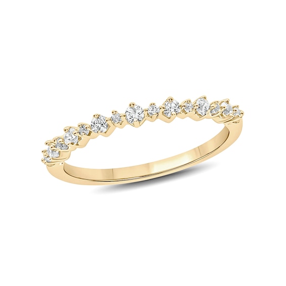 1/4 CT. T.w. Diamond Stack Anniversary Band in 10K Gold