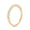 Thumbnail Image 2 of 1/4 CT. T.W. Diamond Stack Anniversary Band in 10K Gold