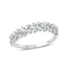 Thumbnail Image 1 of 1/2 CT. T.W. Diamond Leafy Vine Anniversary Ring in 10K White Gold